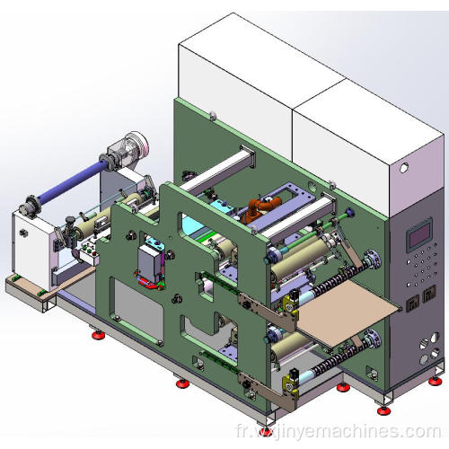 Machine de refente automatique d&#39;électrodes de batterie Li-ion